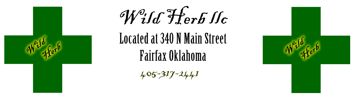 Wild Herb open Monday through Saturday 10 am to 9 pm